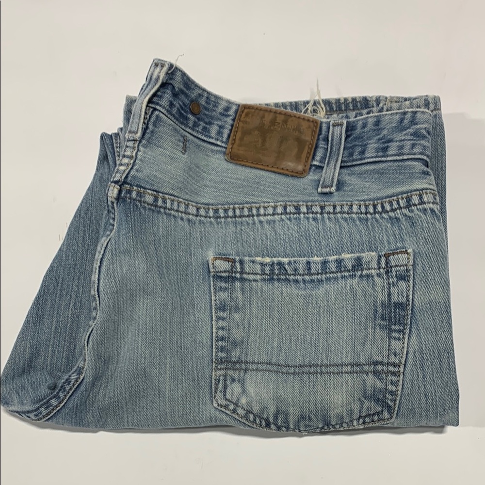 Levi Signature Strauss & Co Classic‎ Blue Denim Jeans 36x34 Low Boot 0543